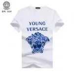 versace tee shirt 2020 young medusa blue white